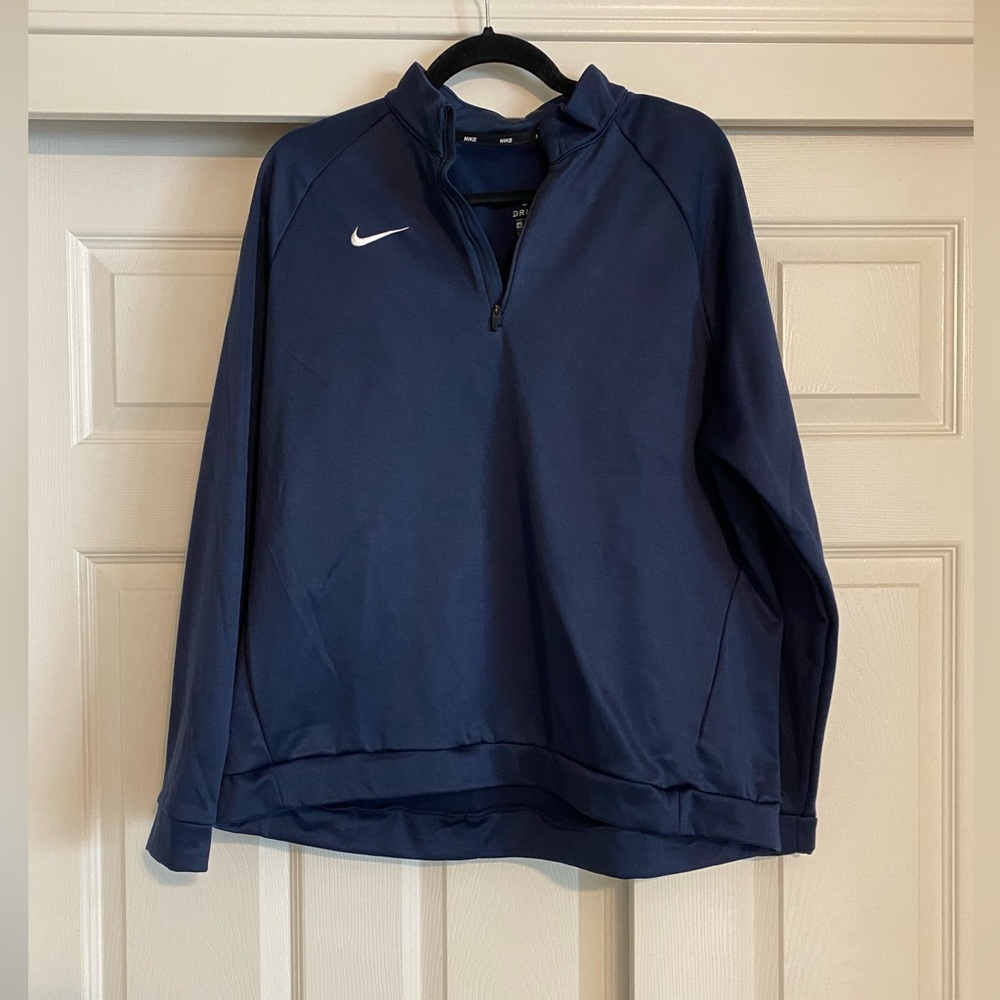 Navy blue Nike quarter zip thermal
